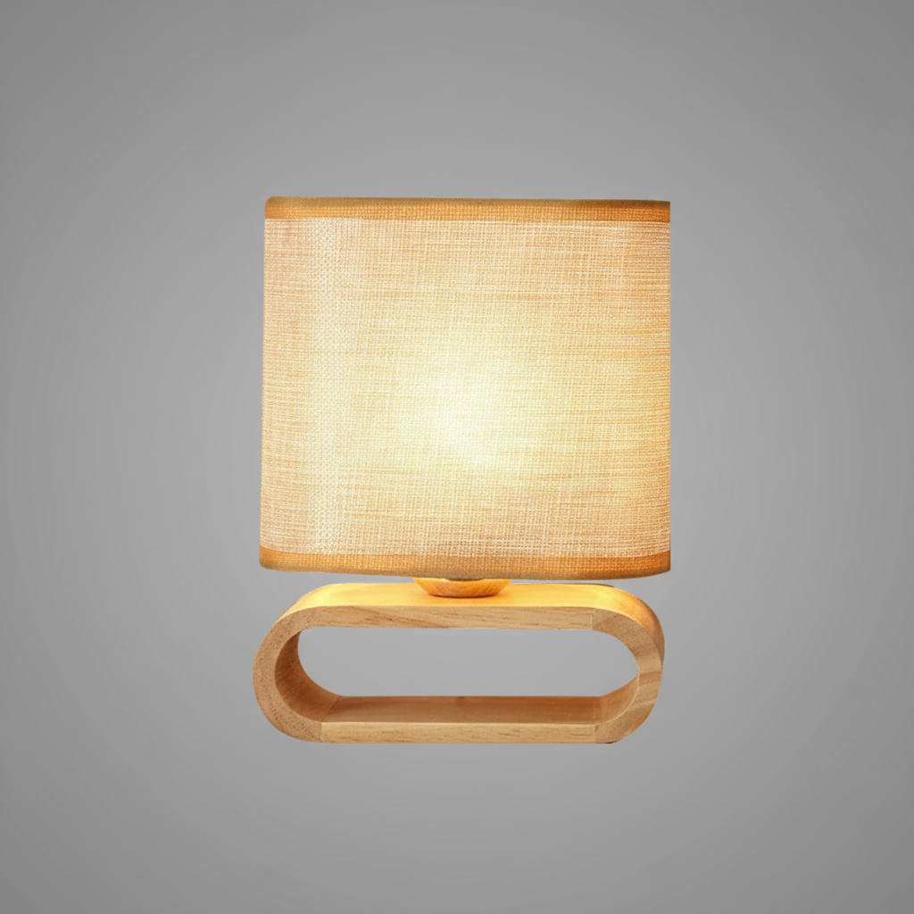Bambino | Liten Bordlampe i Bambus til Soverommet