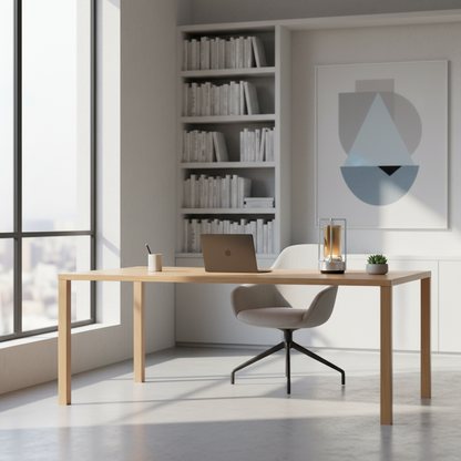 Serenity Lantern | Bærbar LED Lykt med Dimmer og Oppladbart Batteri